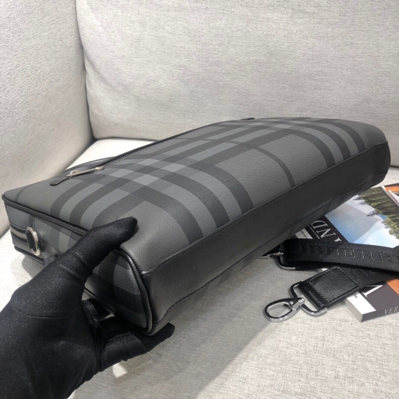 Cặp xách công sở cho nam thương hiệu thời trang cao cấp Burberry da thật nhập khẩu | BigBuy360 - bigbuy360.vn