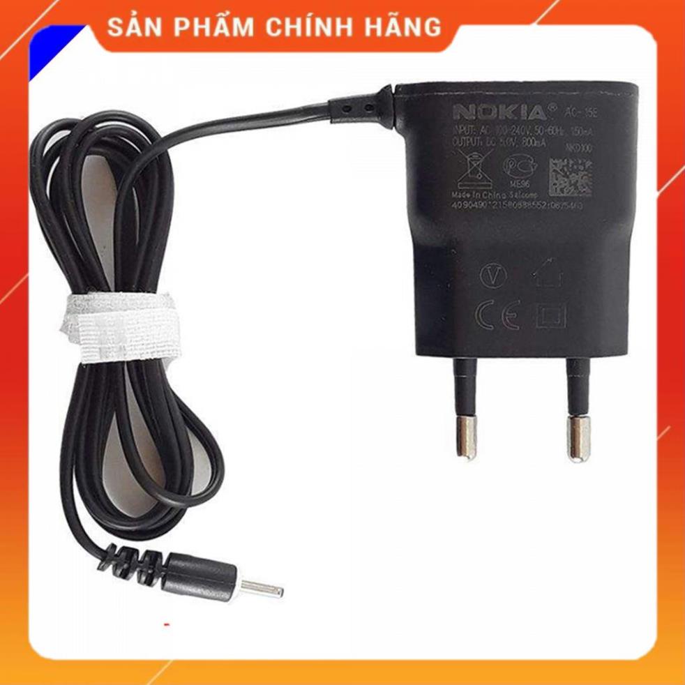 Sạc chân kim đầu nhỏ cho Nokia 1280, 1200, 6300, 1202 . . . .v . . . v . . Educase