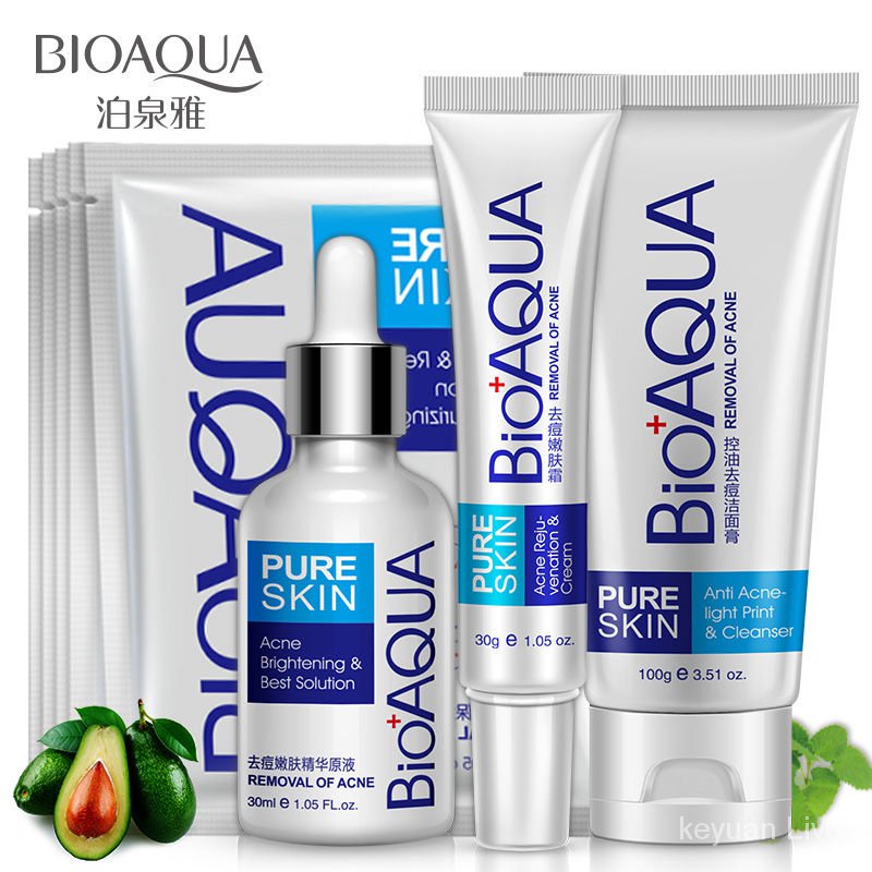 Combo Bộ 4 Món lành Mụn Bioaqua