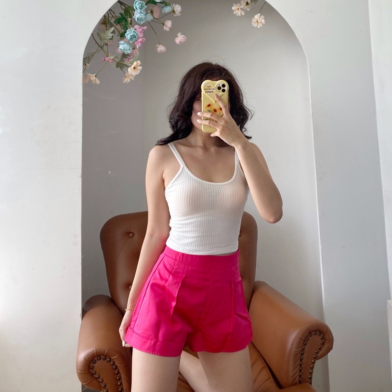 Áo Croptop 2 Dây Man.go VNXK
