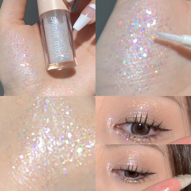 Phấn Mắt Dạng Lỏng Có Nhũ Ánh Kim Thời Trang