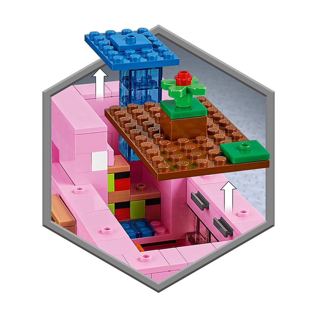 LEGO Minecraft Ngôi Nhà Heo 21170