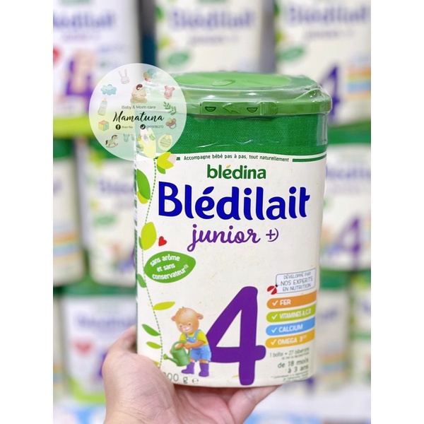 Sữa bột Bledilait Pháp số 1 2 3 4 900g date 2023