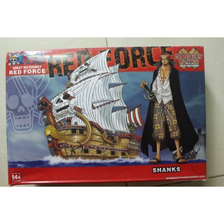 Mô hình lắp ráp tàu red force - one piece