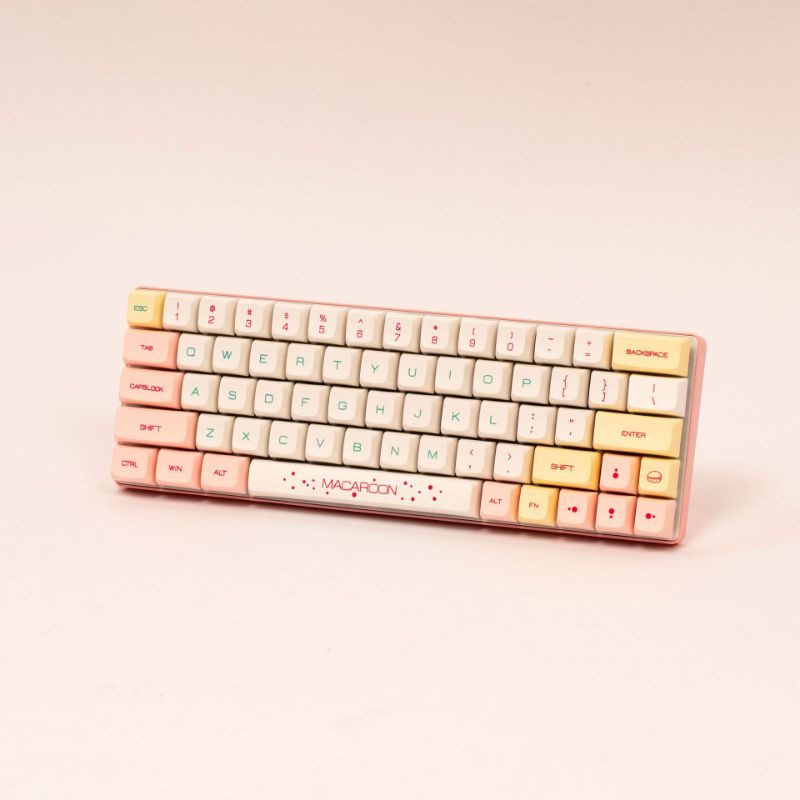 Keycaps XDA MACARON 124 phím dành cho phím cơ