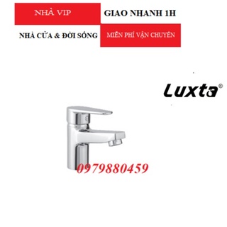 Vòi lavabo nóng lạnh luxta l1223 tặng 2 dây cấp, bảo hành 5 năm