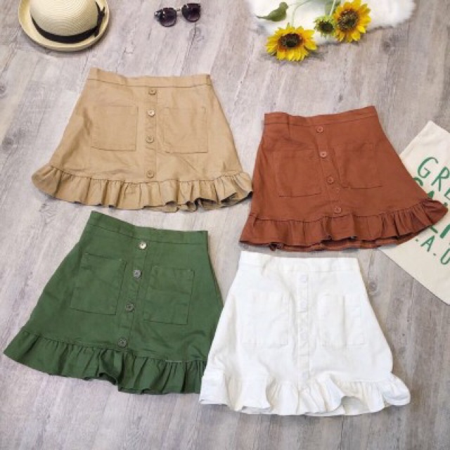 Chân váy đuôi cá nút bs | BigBuy360 - bigbuy360.vn