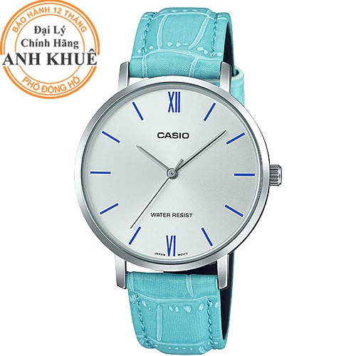 Đồng hồ nữ dây da Casio Anh Khuê LTP-VT01L-7B3UDF