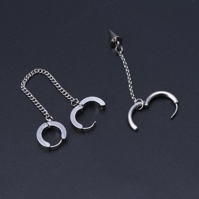 Bông Tai Dáng Dài Phong Cách Hip Hop Cổ Điển Thời Trang Cho Nam