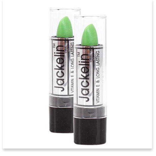Son gió dưỡng môi JACKELIN Thái Lan MÀU XANH
