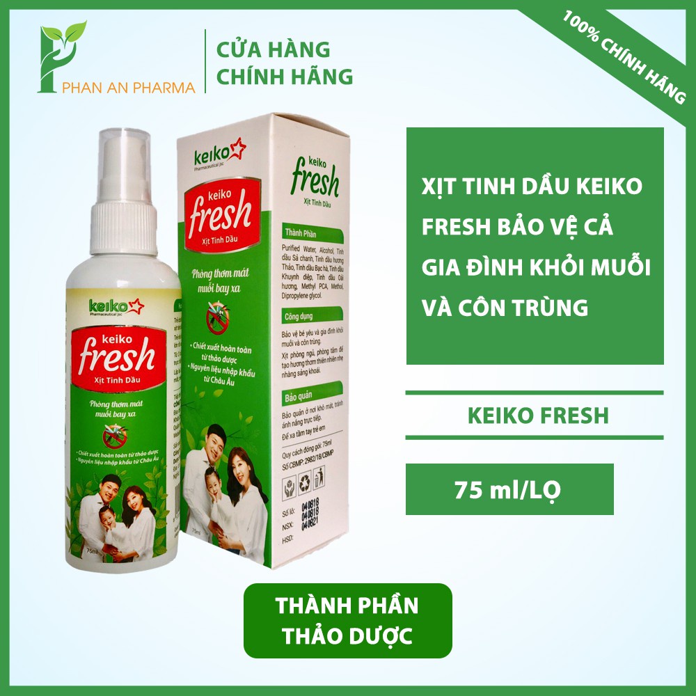Xịt đuổi muỗi Keiko ( 75ml )