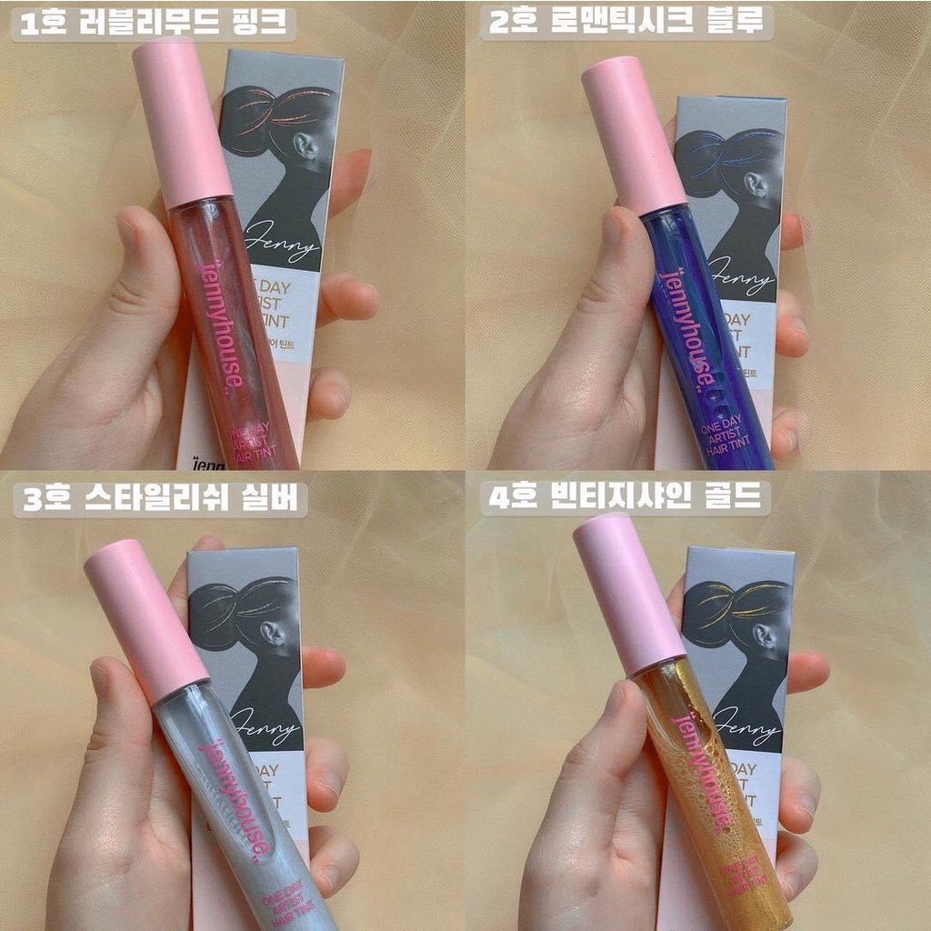 Tint Nhuộm Tóc JENNY HOUSE ONE-DAY ARTIST HAIR TINT | Shopee Việt Nam