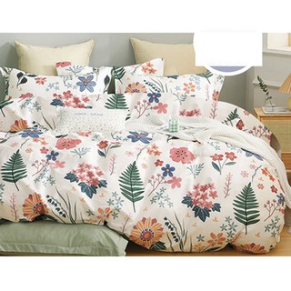 Vải may chăn ga áo gối,gối ôm khổ 2m35 hình hoa mộng mơ