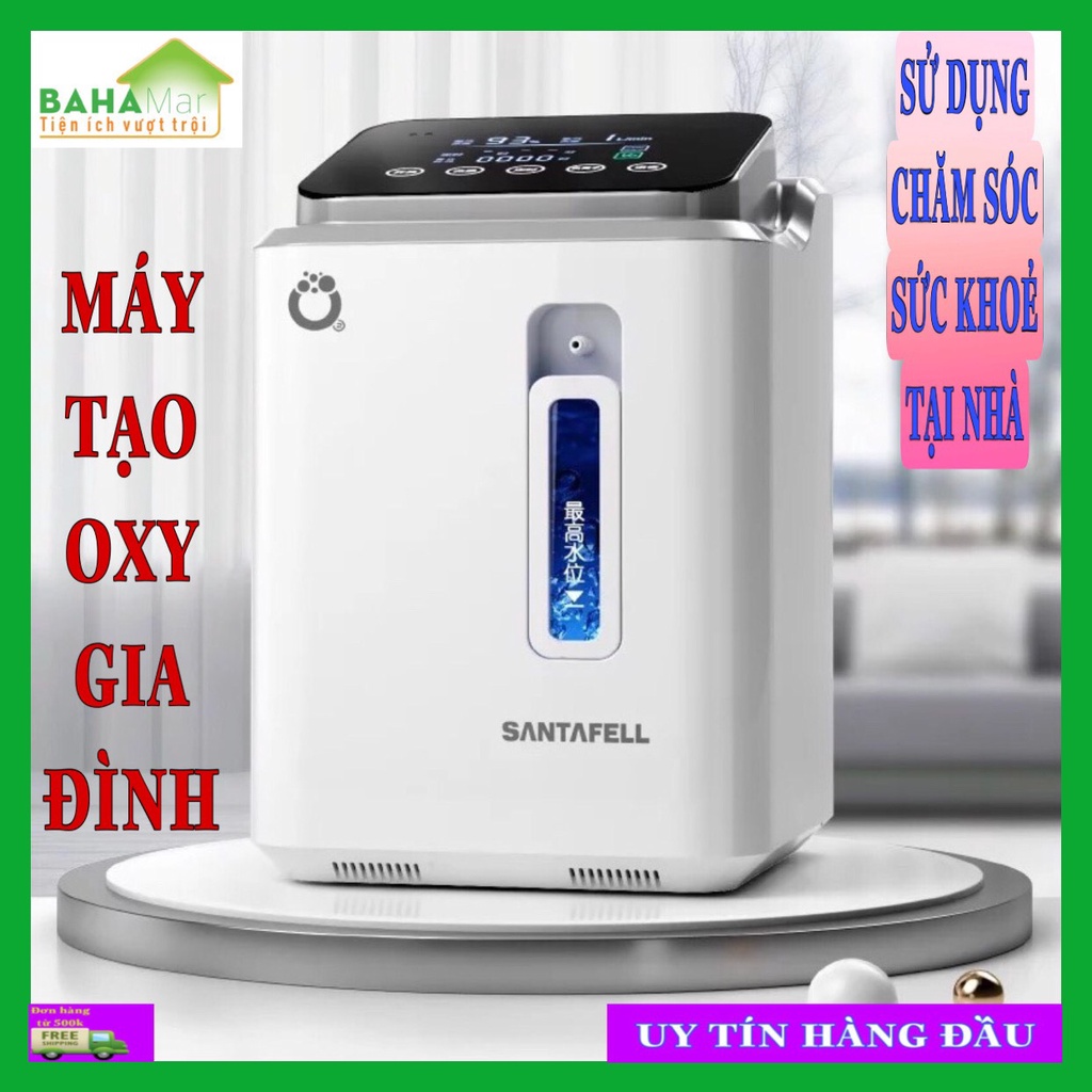 MÁY TẠO OXY GIA ĐÌNH DI ĐỘNG SANTAFELL SỬ DỤNG CHĂM SÓC SỨC KHOẺ TẠI NHÀ "BAHAMAR" Cung cấp khí Oxy tinh khiết