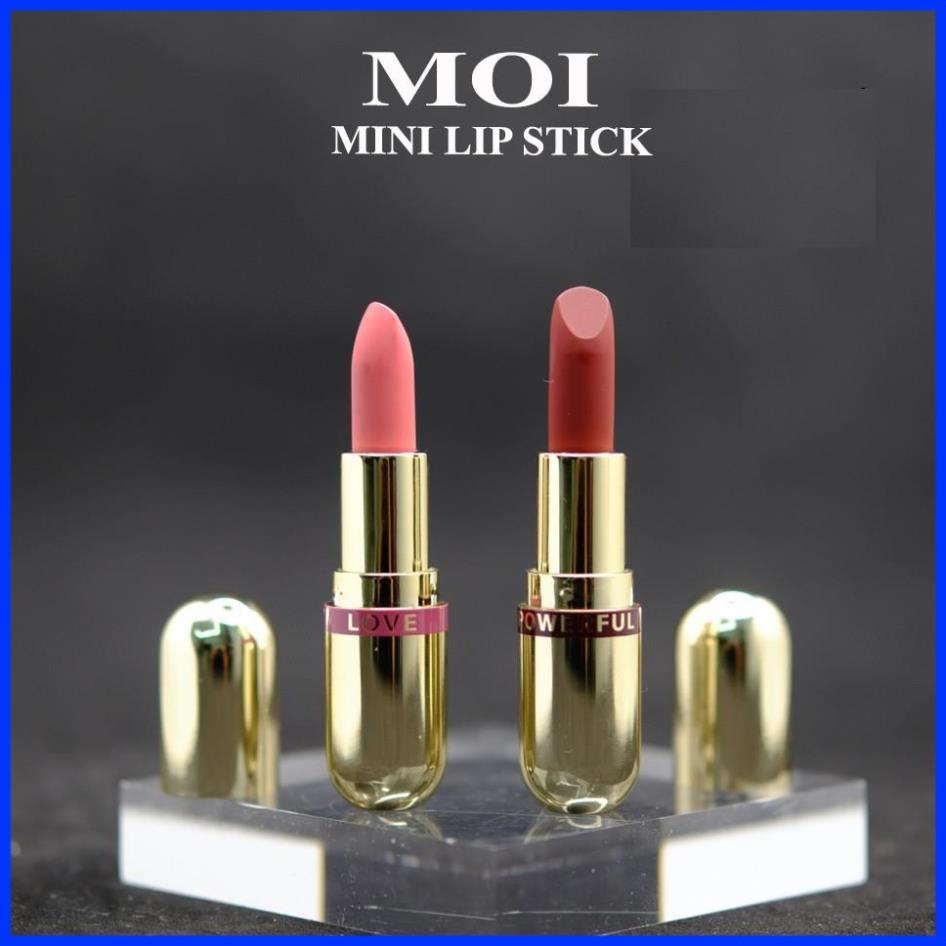 Son Thỏi Lì Mini M.O.I Golden Gift - Bộ Sưu Tập Của Hồ Ngọc Hà - 7 Màu Sắc Đặc Biệt Cho Khách Lựa Chọn | BigBuy360 - bigbuy360.vn