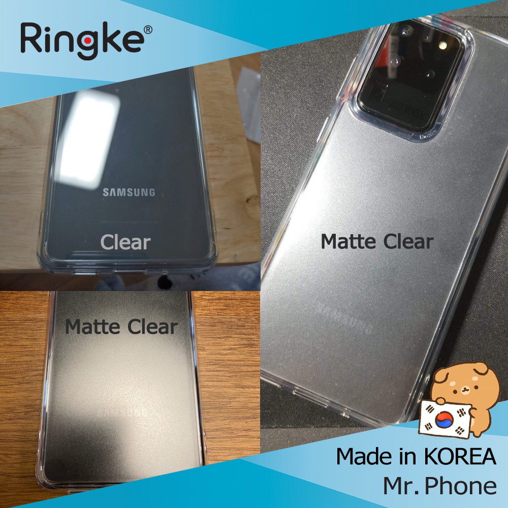 Ốp lưng Galaxy S20 Ultra Ringke Fusion  - Nhập khẩu Hàn Quốc