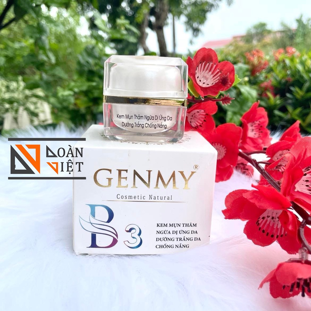 [SIZE LỚN 18g] Kem FACE GENMY B1,B2,B3,B4. Trắng da, nám tàn nhang, ngừa lão hoá, thâm sạm, se khít lỗ chân lông.