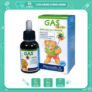GAS bimbi - Thảo dược Châu Âu cho trẻ nôn trớ, khó tiêu
