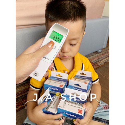 Nhiệt Kế Điện Tử Hồng Ngoại Microlife FR1MF1 Thụy Sĩ - Bảo Hành Chính Hãng 2 Năm, Đo Thân Nhiệt Trán