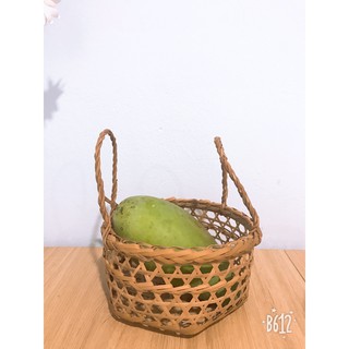 Giỏ lùn trang trí nhà cửa