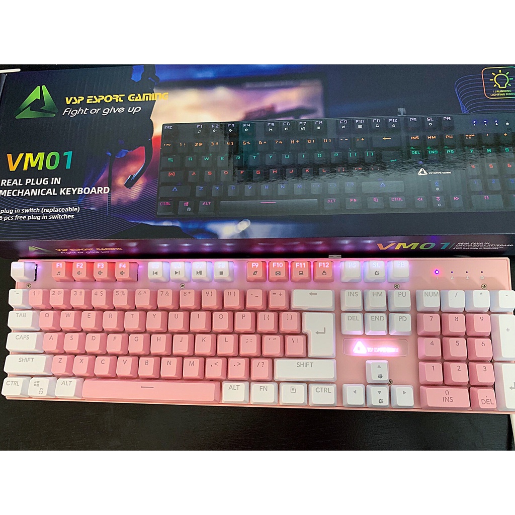 BÀN PHÍM CƠ ESPORT GAMING VSP VM01