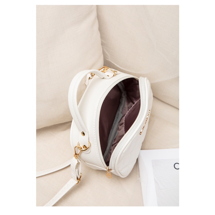 Túi Đựng Máy Ảnh Cầm Tay Màu Trơn Thêu Họa Tiết