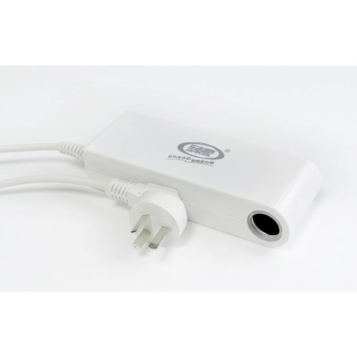 Bộ chuyển đổi nguồn từ 220V sang 12V-10A công suất 120W đầu ra dạng chân tẩu ô tô màu trắng - Tinh tế đẳng cấp