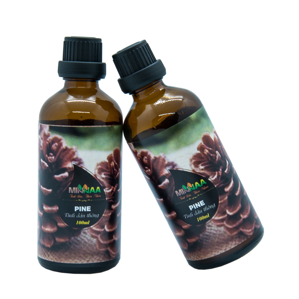 Chai 100ml Tinh dầu thơm phòng gỗ thông Minnaa