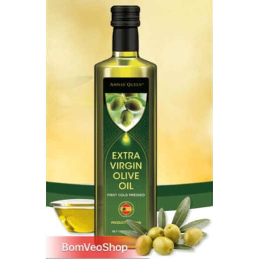 Dầu Oliu Nguyên Chất Queen Extra Virgin Olive Oil (500ml) BomVeoShop