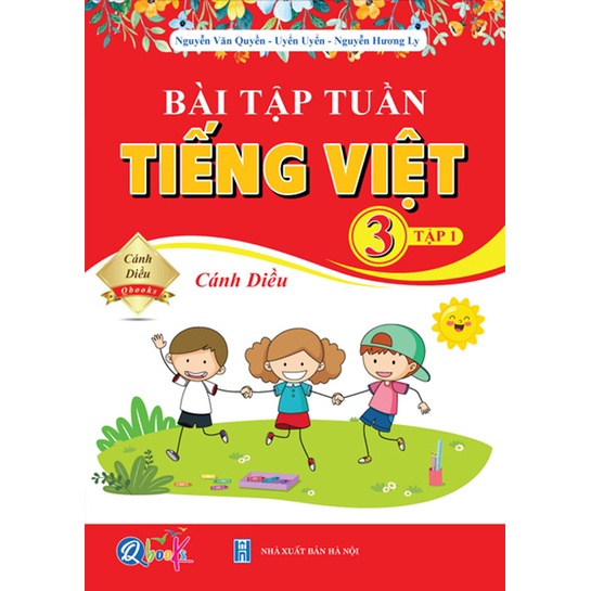 Sách - Combo Bài Tập Tuần và Đề Kiểm Tra lớp 3 - Chương Trình Cánh Diều Toán và Tiếng Việt học kì 1 (4 cuốn)