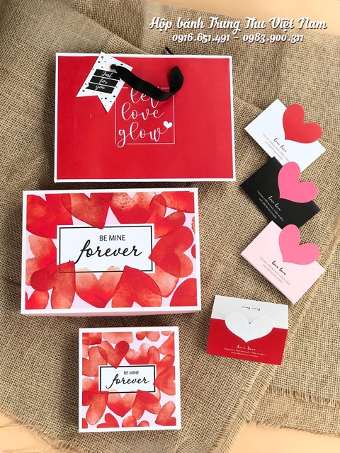 Thiệp trái tim Love Love