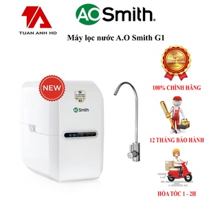 [Ảnh Thật] <Lắp đặt miễn phí toàn quốc> Máy lọc nước A.O Smith G1 - Hàng chính hãng, bảo hành 12 tháng, Hàng mới