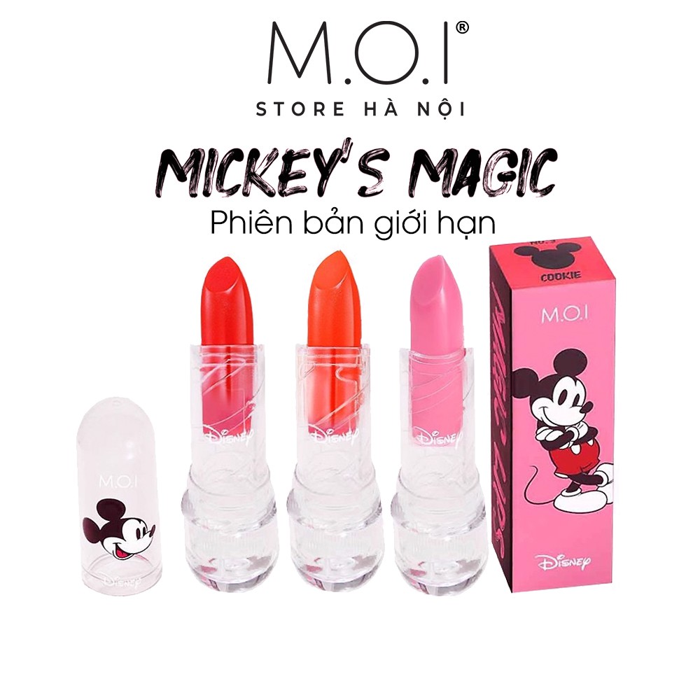 Son dưỡng môi 👄 Mickey's Magic Lip 👄 Son dưỡng môi có màu M.O.I Cosmetics Hồ Ngọc Hà