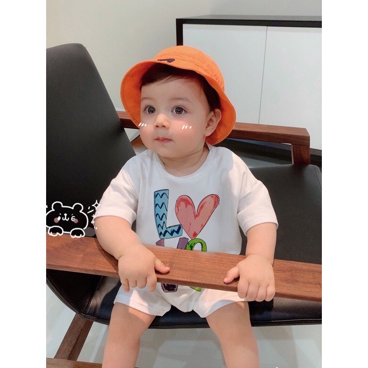 Áo Thun Gia Đình Dáng Dài Fom Rộng In Chữ LOVE MÀU