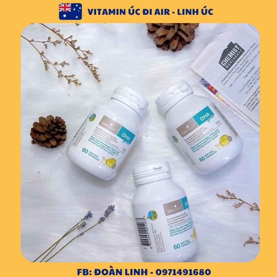 Viên uống Bioisland DHA for Kid, Hàng Chuẩn Úc, 60 viên