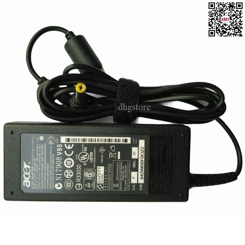 Sạc laptop Acer-Gateway 19V - 3.42A  65W