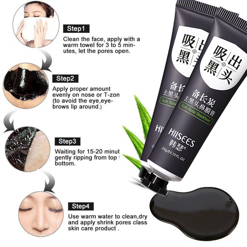 Mặt Nạ Lột Mụn Đầu Đen Làm Sạch Sâu Se Khít Lỗ Chân Lông