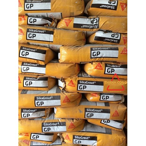 Sika Grout Gp - Vữa tự chảy không co ngót max 450. đổ cổ ống, hộp kỹ thuật, đế móng cột.