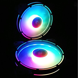 [MƯA SALE] Fan case Coolmoon C2 Led RGB Quạt tản nhiệt máy tính