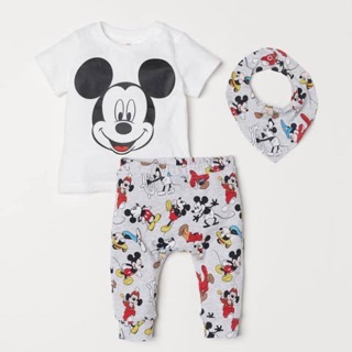 Đồ bộ cotton thun mickey, heo xinh HM bé trai