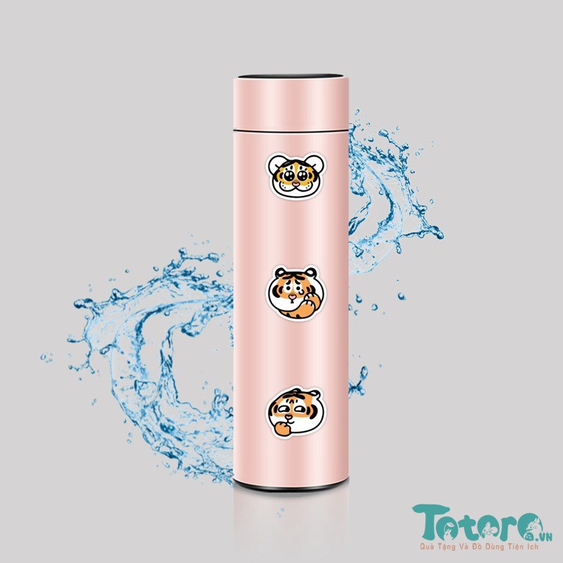 Sticker dán 40 hình Hổ Béo - Mèo Capoo - Among Us - Marvel - Chó Shiba - Mèo Nyanko và nhiều hình dễ thương khác