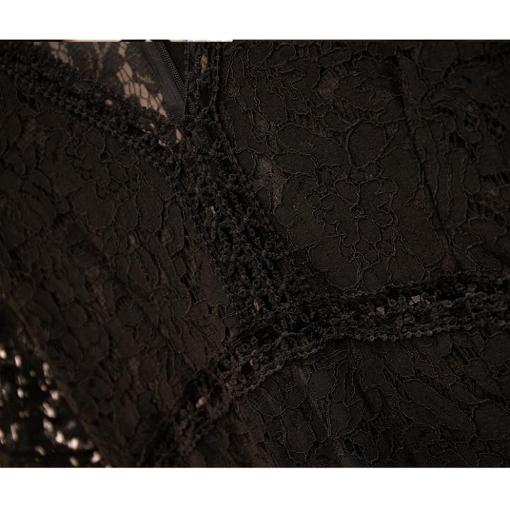 🌸Hàng Order🌸 Váy Ren Bigsize Cổ V Dáng Xòe Nữ Tính Dịu Dàng 🌸Hàng Quảng Châu | BigBuy360 - bigbuy360.vn