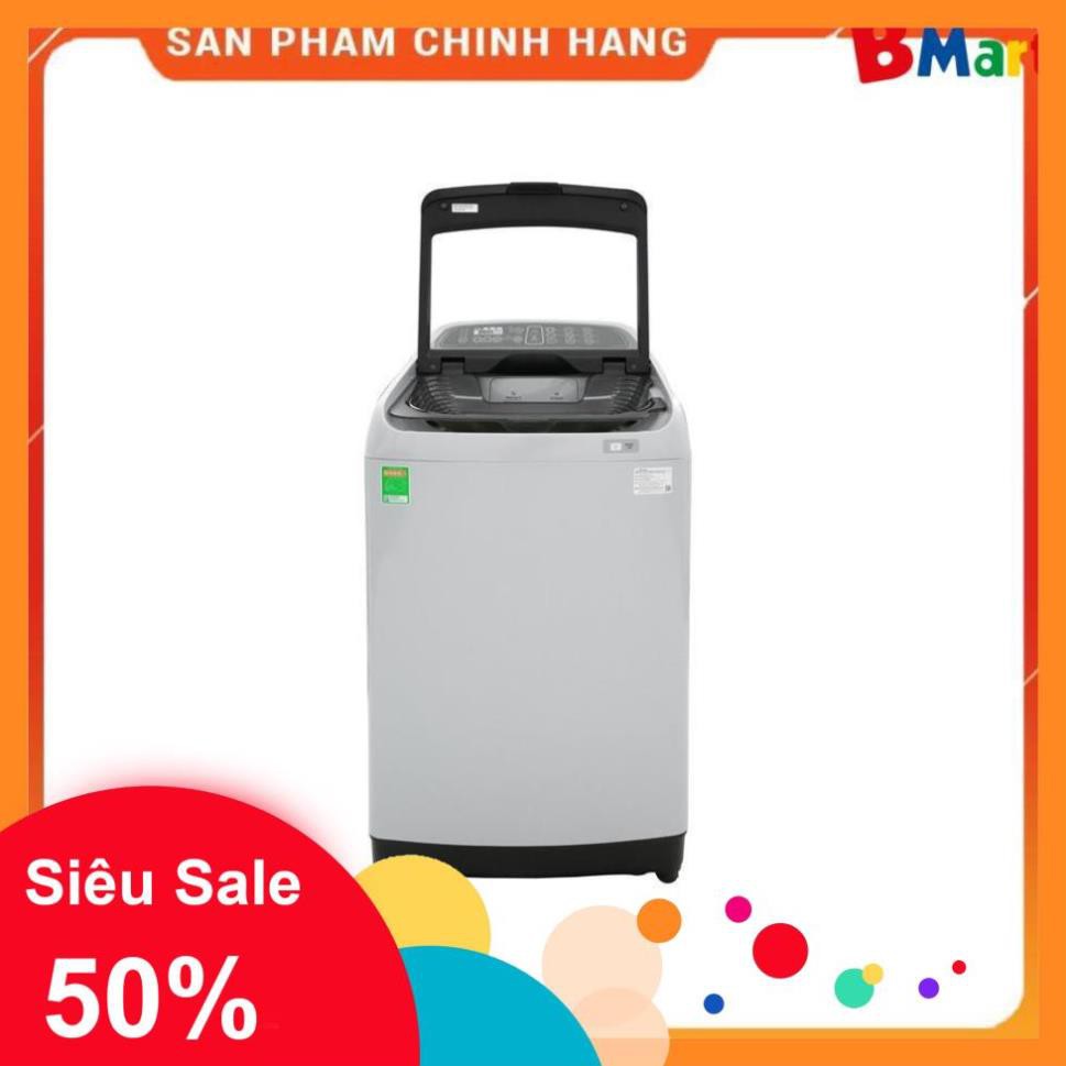 [ FREE SHIP KHU VỰC HÀ NỘI ] Máy giặt Samsung cửa trên 10kg màu xám WA10J5750SG/SV  - BM NEW