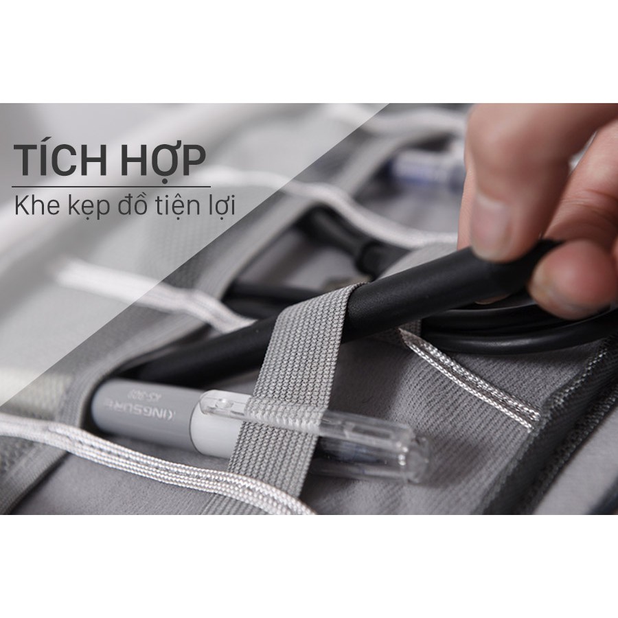 Túi đựng đồ phụ kiện công nghệ, điện tử đi du lịch, dã ngoại hoặc đi làm công sở cực kì tiện lợi