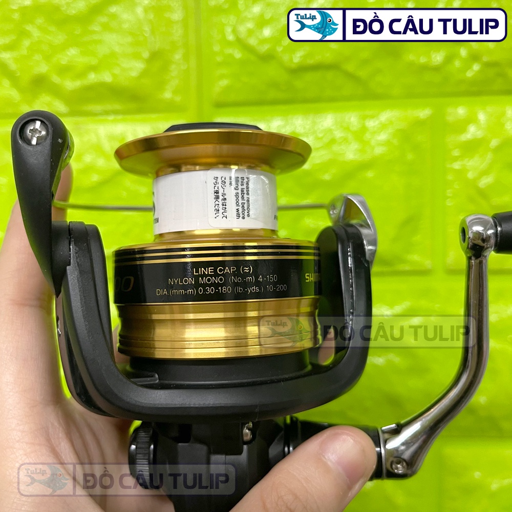 Máy Câu Cá SHIMANO Chính Hãng SIENNA 4000 / FX 4000 - Máy Câu Cá Kim Loại Đồ Câu TULIP