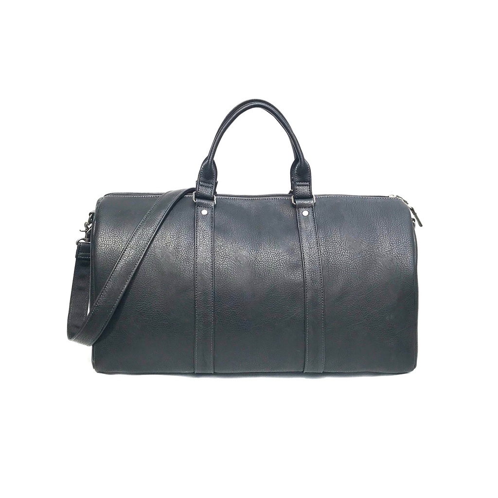Túi Du Lịch Túi Gym Da Thật Cao Cấp (Đen) - H2leather