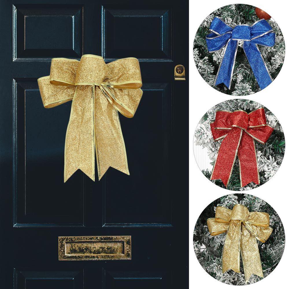 Nơ 25cm Thời Trang Dùng Trang Trí Giáng Sinh DIY