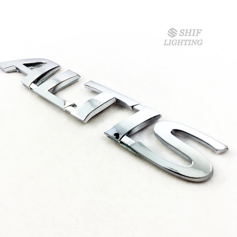 Nhãn dán ABS nổi họa tiết chữ ALTIS trang trí cho TOYOTA ALTIS