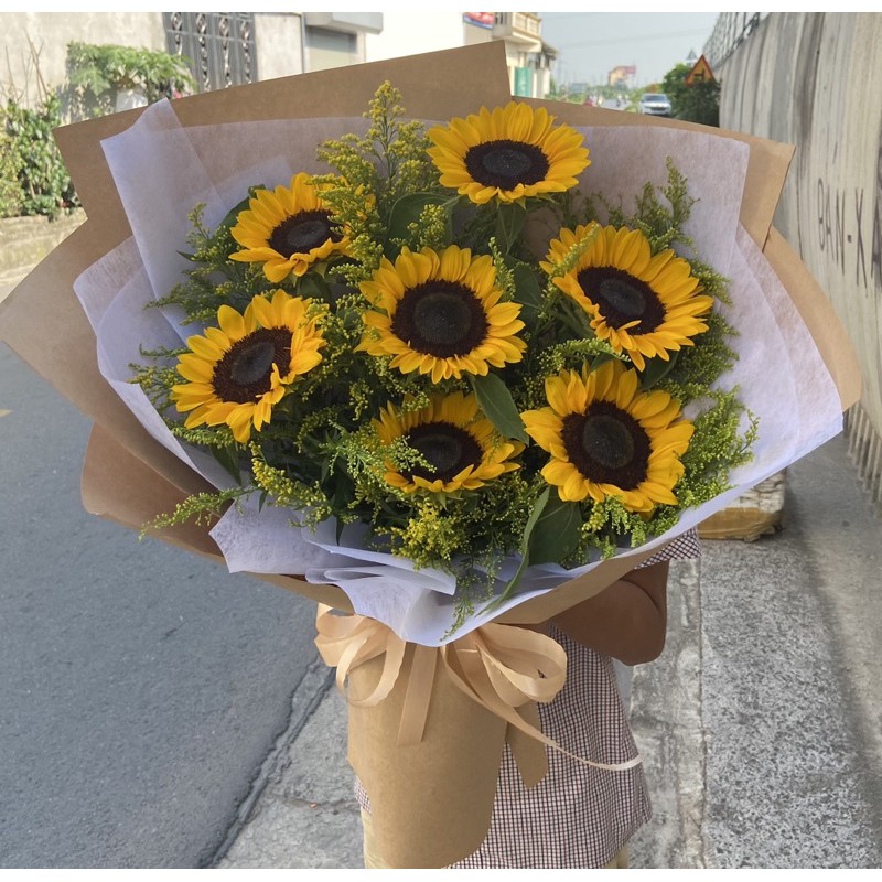 Hoa tươi bó hoa hướng dương