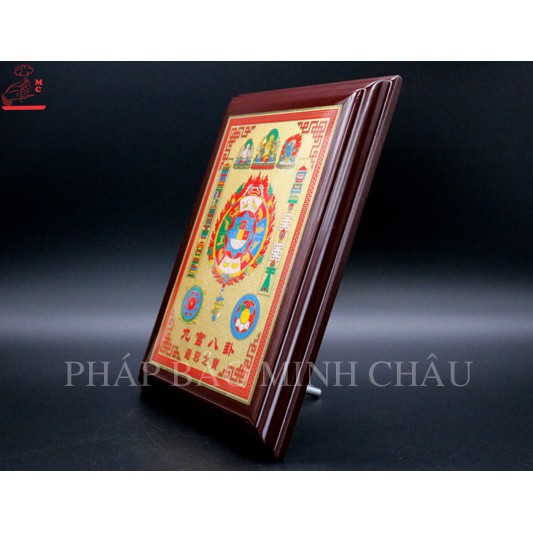 TRANH GỖ 20x15 (Thập Tự Tại - Cửu Cung)